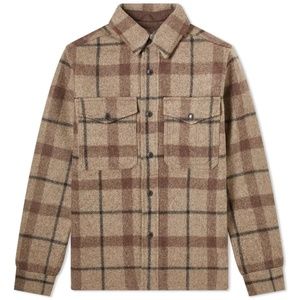 JAC SHIRT TAUPE, BROWN & BLACK